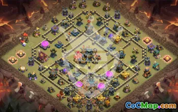 Top Clash of Clans TH17 Base Layouts & Links #52604