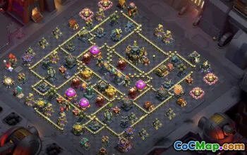 Top Clash of Clans TH17 Base Layouts & Links #53268
