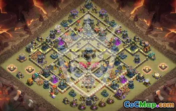 Top Clash of Clans TH17 Base Layouts & Links #53482