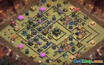 Top Clash of Clans TH17 Base Layouts & Links #53641