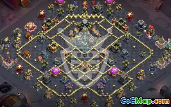 Top Clash of Clans TH17 Base Layouts & Links #53806