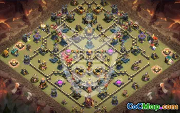 Top Clash of Clans TH17 Base Layouts & Links #54333