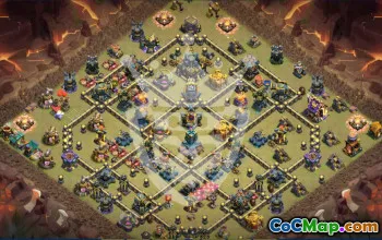 Top Clash of Clans TH17 Base Layouts & Links #54773