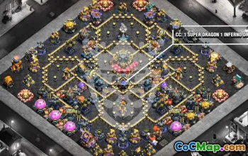 Top Clash of Clans TH17 Base Layouts & Links #56122