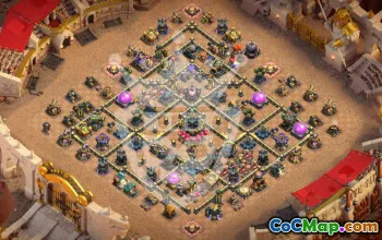 Top Clash of Clans TH17 Base Layouts & Links #56310