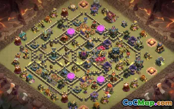 Top Clash of Clans TH17 Base Layouts & Links #56844