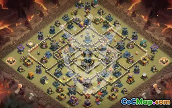 Top Clash of Clans TH17 Base Layouts & Maps #53488