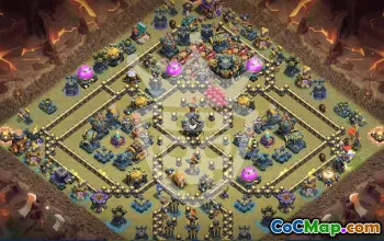 Top Clash of Clans TH17 Base Layouts & Maps #54766