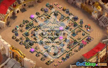 Top Clash of Clans TH17 Base Layouts & Maps #56333
