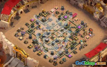 Top Clash of Clans TH17 Base Layouts & Maps #56429