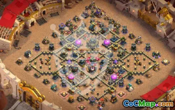 Top Clash of Clans TH17 Base Layouts & Maps #56453