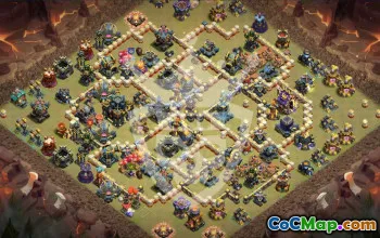 Top Clash of Clans TH17 Base Layouts to Copy #56347
