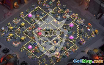 Top Clash of Clans TH17 Base Layouts with Copy Link #53747