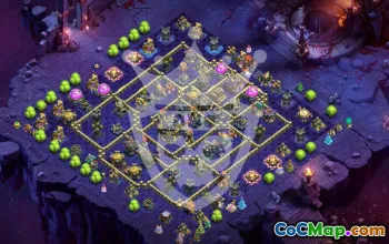 Top Clash of Clans TH17 Base Layouts with Copy Link #56039