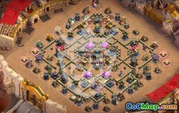 Top Clash of Clans TH17 Base Layouts with Copy Link #56531