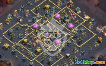 Top Clash of Clans TH17 Base Layouts with Copy Links #53151