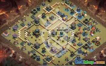 Top Clash of Clans TH17 Base Layouts with Copy Links #54182