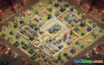 Top Clash of Clans TH17 Base Layouts with Copy Links #54313