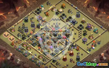 Top Clash of Clans TH17 Base Layouts with Copy Links #56640