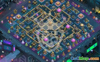 Top Clash of Clans TH17 Base Layouts with Link #54178