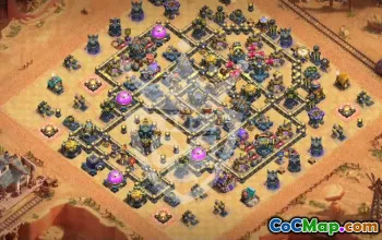 Top Clash of Clans TH17 Base Layouts with Link #56247