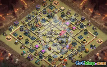 Top Clash of Clans TH17 Base Layouts with Links #53489