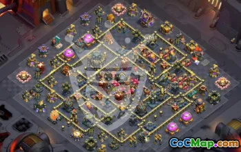 Top Clash of Clans TH17 Base Layouts with Links #53537