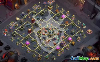 Top Clash of Clans TH17 Base Layouts with Links #53912