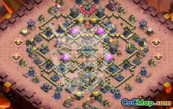 Top Clash of Clans TH17 Base Layouts with Links #54379