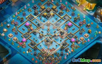 Top Clash of Clans TH17 Base Layouts with Links #54746