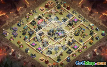 Top Clash of Clans TH17 Base Layouts with Links #55964