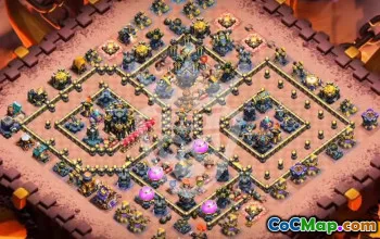 Top Clash of Clans TH17 Base Layouts with Links #56166
