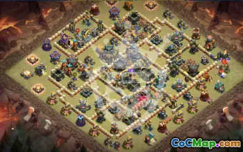Top Clash of Clans TH17 Base Layouts with Links #56225