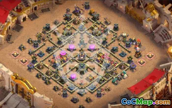Top Clash of Clans TH17 Base Layouts with Links #56265