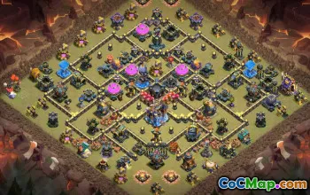 Top Clash of Clans TH18 Base Layouts & Links #56904