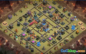 Clash of Clans Basen kopieren  Town Hall 18 #57272