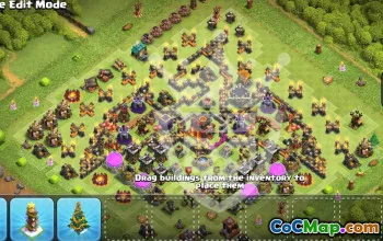 Top Clash of Clans Town Hall 10 Base Layouts #55012