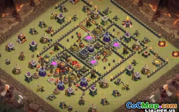 氏族市政厅的顶级冲突10基本布局和链接＃11162