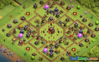 Top Clash of Clans Town Hall 10 Layouts & Maps #16315