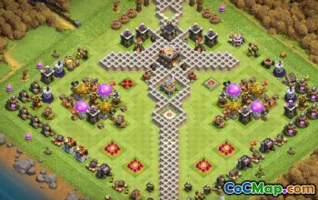 Clash de top al clanurilor Primăriei 11 Aspecte de bază și hărți #13950