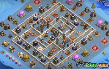 Top Clash of Clans Town Hall 11 Base Layouts & Maps #15386
