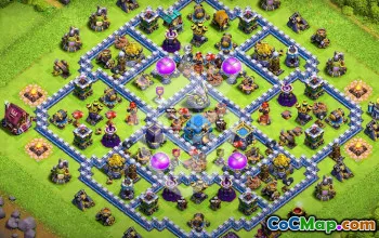 Top Clash of Clans Town Hall 12 Base Layouts #52698
