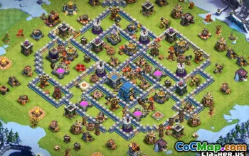 氏族市政厅的顶级冲突12基本布局和地图＃10677