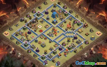 Top Clash of Clans Town Hall 12 Base Layouts & Maps #17336