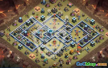 Top Clash of Clans Town Hall 13 Base Layouts #52555