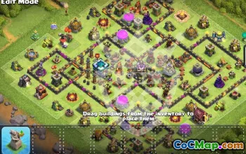 Top Clash of Clans Town Hall 13 Base Layouts #54265