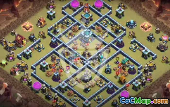 Top Clash of Clans Town Hall 13 Base Layouts #55891