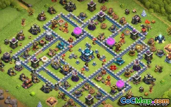 Top Clash of Clans Town Hall 13 Base Layouts & Maps #13251