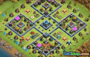 Top Clash of Clans Town Hall 13 Baslayouter & Maps #14229