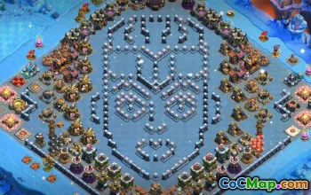 Top Clash of Clans Town Hall 13 Layout & Maps #15425